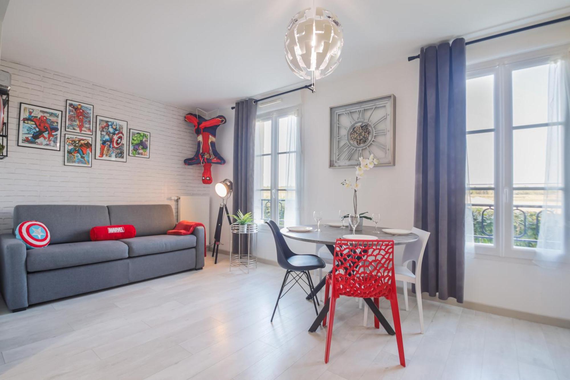 Air-Conditioned Apartment, Walking Distance To Disney - Disney Magical Homes, Paris Serris Exterior foto