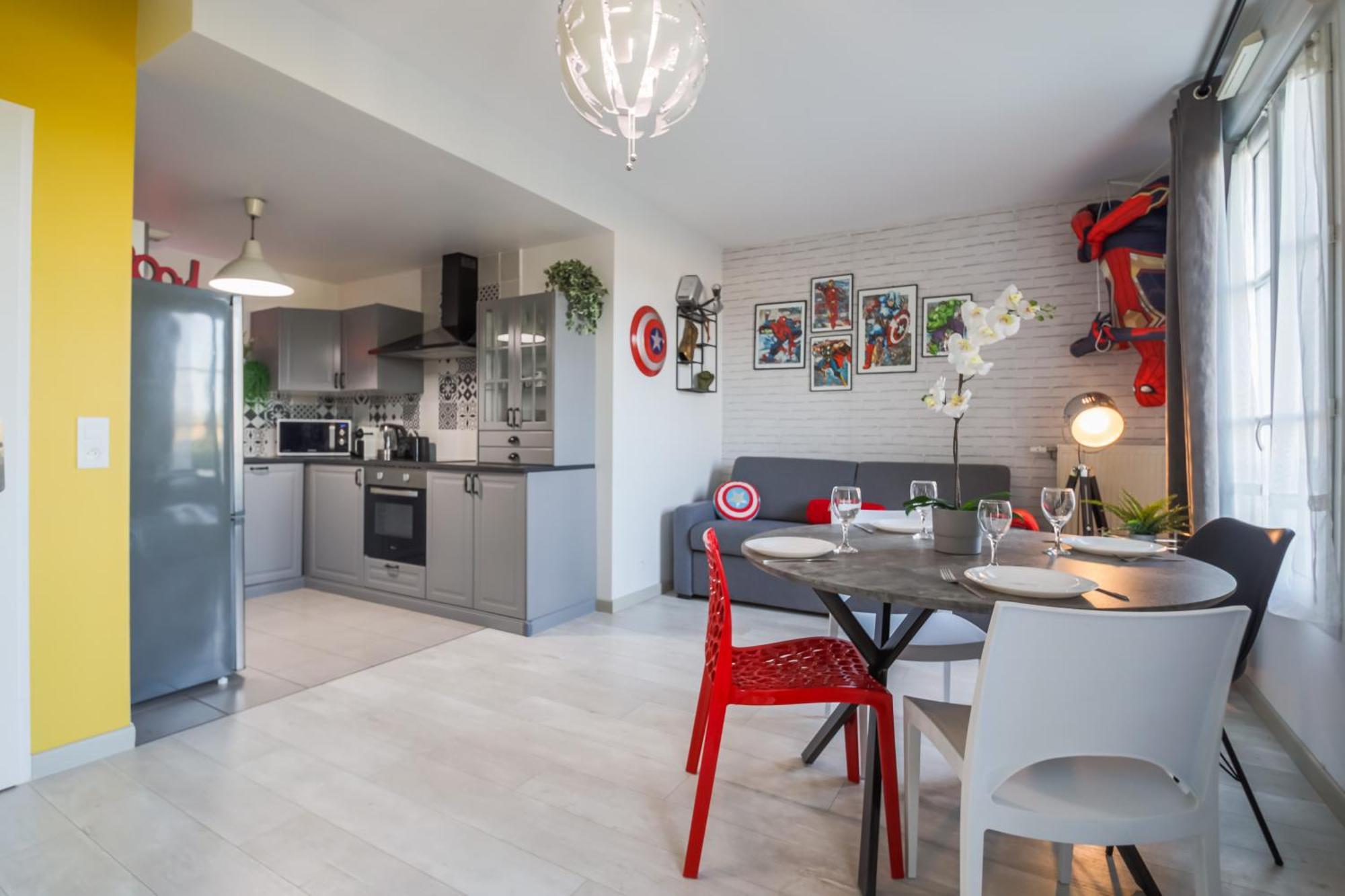 Air-Conditioned Apartment, Walking Distance To Disney - Disney Magical Homes, Paris Serris Exterior foto